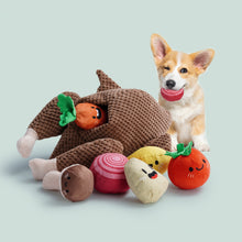 Load image into Gallery viewer, Nocciola 7 PCS Turkey Squeaky Dog Toys for Puppy Small and Medium Dogs
