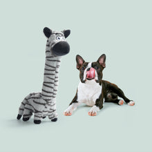 Load image into Gallery viewer, Nocciola Twistable Giraffe Plush Dog Toy for
