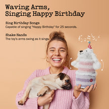 Load image into Gallery viewer, Fuzzwoof Singing and Dancing Birthday Cake Dog Toy
