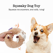 Load image into Gallery viewer, Fuzzwoof Squeaky Plush Alpaca Dog Toy for Small Medium and Large Breed
