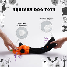 Load image into Gallery viewer, Nocciola 5 PCS Halloween Dog Squeaky Toys, No Stuffing Plush Dog Toys for Puppy, Small, Medium and Large Dogs
