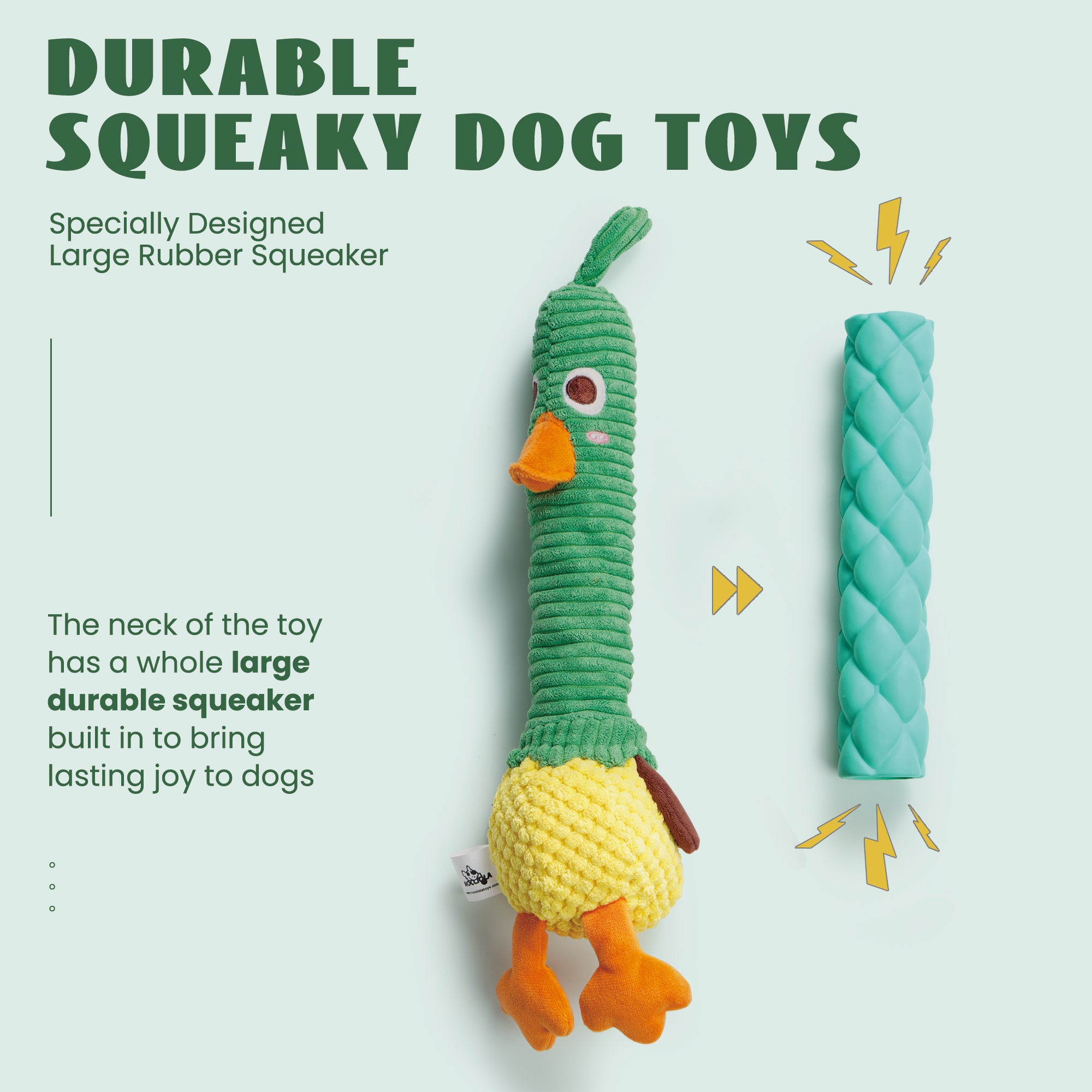 Wholesale Sensory Spider Squeaky Rubber Dog Toys - 2 sizes (S,M
