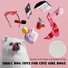 Load image into Gallery viewer, Nocciola 8 PCS Girl Dog Toys for Puppies Small Medium Dogs
