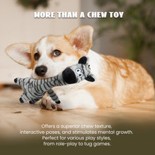 Load image into Gallery viewer, Nocciola Twistable Giraffe Plush Dog Toy for
