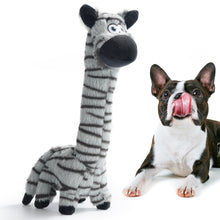 Load image into Gallery viewer, Nocciola Twistable Giraffe Plush Dog Toy for
