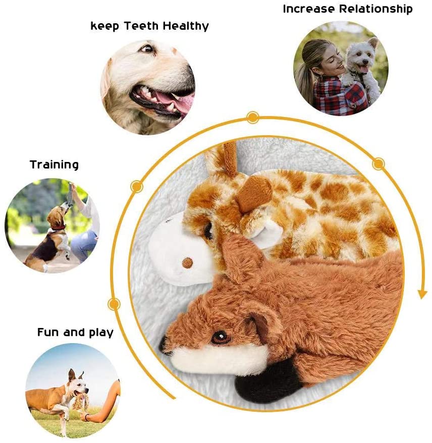 Raffaelo Dog Toy, Plush Squeaking Dog Toys, Dog Plush Toy, Chew
